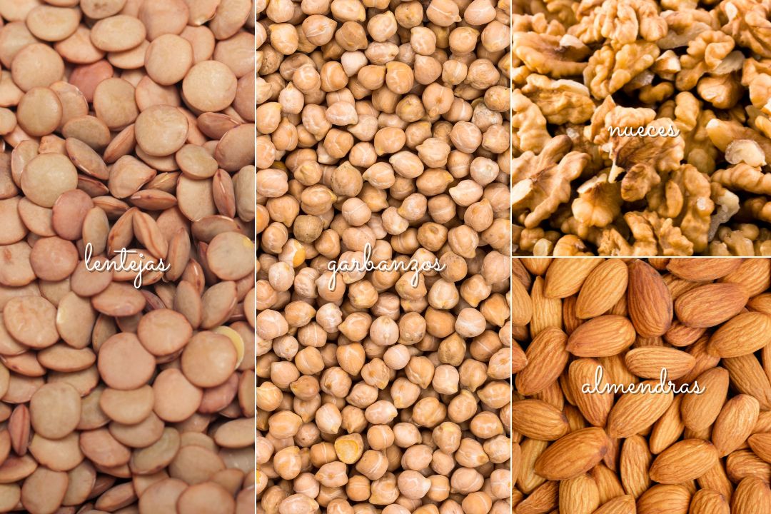 sustitutos-de-carne-lentejas-garbanzos-nueces-almendras
